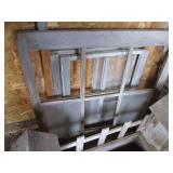 Wood Birdhouse themed plant stand a...