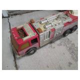 Plastic Tonka firetruck and Nylint ...