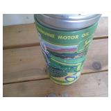 John Deere Tin advertisement bank...