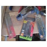 Lot of assorted size spring clamps,...