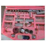 Screwdriver, drill bit and hole saw...
