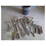 Pry bars, tin snips, slap hammers, ...