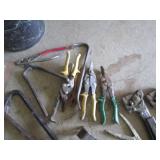 Pry bars, tin snips, slap hammers, ...