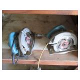Pair of Makita circular saws...