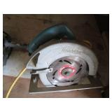 Pair of Makita circular saws...