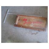 Construction square and wood mechan...