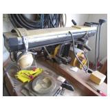 Dewalt 2hp rip saw with metal stand...