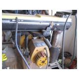 Dewalt 2hp rip saw with metal stand...