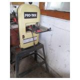 Pro-Tech band saw with metal standv...