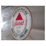 Bass Imported Pale Ale framed bar b...