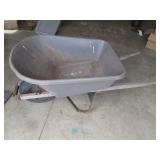 Large capacity Poly bucket wheelbar...