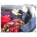 30-gallon covered Tote full of wome...