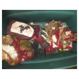 Non-lidded tote of freestanding Chr...