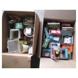 (2) box lot of assorted nails, scre...