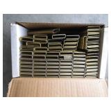 Nearly full box of heavy duty colla...