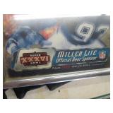 Miller Lite NFL superbowl XXXVI bar...