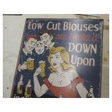 Humorous Beer Establishment 13x16in...