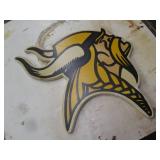 Wood Minnesota Vikings wall plaque ...