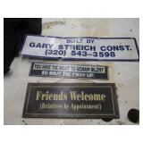 Variety of smaller metal humorous a...
