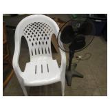 Outdoor plastic patio Chand and osc...
