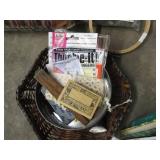 Covered Tote of sewing and quilting...