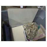 Large non-lidded tote with a variet...