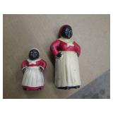 Vintage metal 3in and 5in Aunt Jemi...