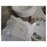 Gibson bowls, fine China plates, de...