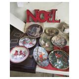 Bird and other theme decorative dis...