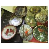 Bird and other theme decorative dis...