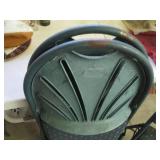 (3) Padded seat metal frame folding...