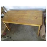 3ft wide wood bench...