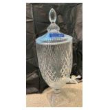 Crystal Cut glass beverage dispenser