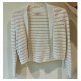 Calvin Klein size small women’s white knit sweater clothes