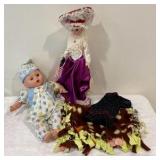 Group of dolls, Fashion boutique traveler inc.