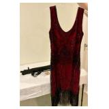Halloween flapper costume set