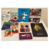 Group of misc. books, itsy bitsy spider, Clifford