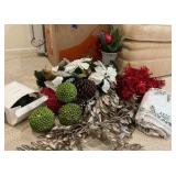 Group of Christmas decor
