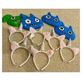 Childrens masks, unicorn ears birthday party favors