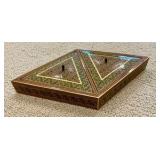 Vintage Persian Khatam mosaic inlaid box