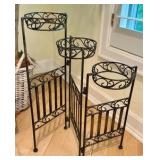 Metal 3 tier plant stand