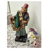 Royal Doulton "Carpet Seller H.N 1464 figure, Royal Doulton mini flower vase