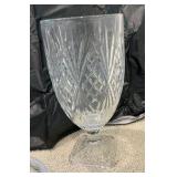 Crystal Cut glass beverage dispenser