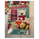 Group of 5 coloring books new/old stock children’s Christmas toy