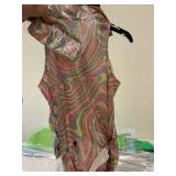 Group of Halloween costumes, props, decoration Leopard