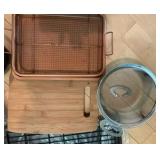 Group of misc kitchen items