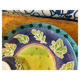 Cheese and cracker serving platters