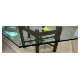 Beveled Glass table top, no base, Hexagon shape