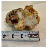 Quartz crystal rock geological