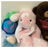 Group of teddy bears, stuffed animals